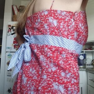 Ann Taylor Cotton Midi Sundress